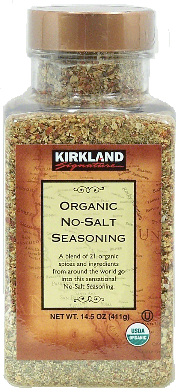 Kirkland Signature Organic no-salt seasoning, 21 spices and ingredients Full-Size Picture